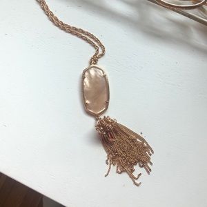 Kendra Scott Rayne Rose Gold Necklace